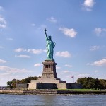 Statue of Liberty on Liberty Island, New York