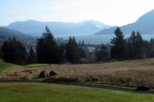 Overlooking the Columbia Gorge