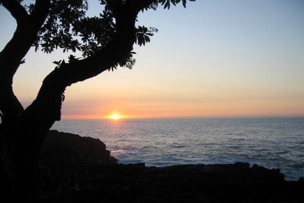 Sunset on Kona, Hawaii