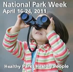 national park week poster