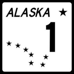 Alaska highway signs to help plan an Alaska road trip.