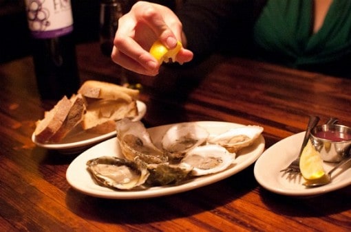 Oysters At Ten Bells, New York City