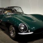 Jaguar supercar at Petersens Automotive Museum, Los Angeles