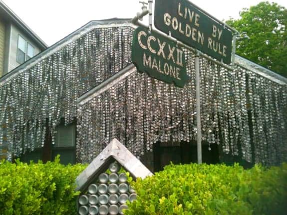 Quirky Art In Houston: Beer Can House & Orange Show The Travelers Way