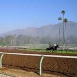 Santa Anita horse racing track Los Angeles