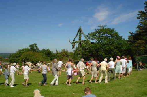 midsummer celebration in Sweden
