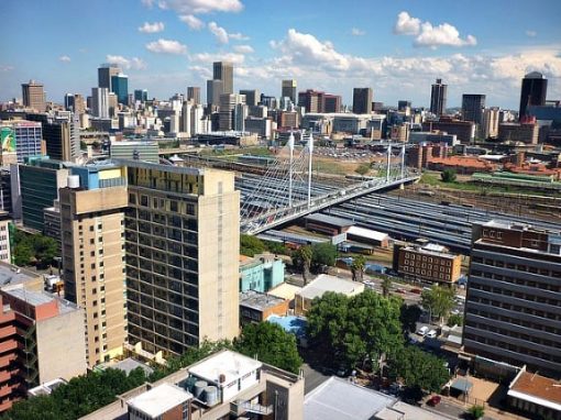 Johannesburg skyline, South Africa