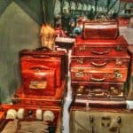 Friday Photo:  Vintage Luggage in Amsterdam