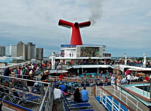 Cruising from New Orleans on Carnival Conquest