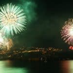 New Years Eve fireworks in Valparaiso