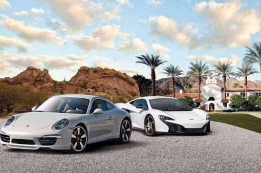 Under the instruction from professional drivers, experience the thrill of driving a supercar as part of #WaldorfExperiences