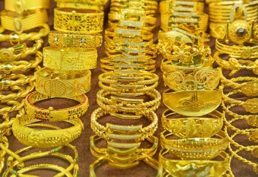 Gold souk in Dubai, UAE