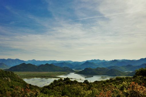 Lake on the Balkan Peninsula