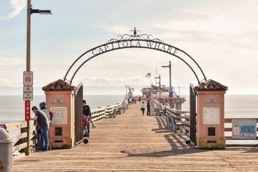 Capitola Beach in Santa Cruz via Unsplash