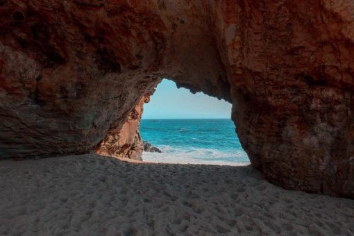 Panther Beach in Santa Cruz via Unsplash