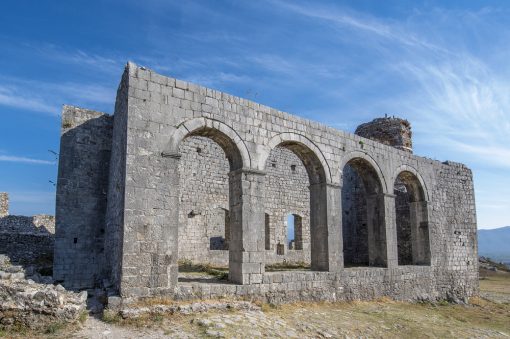 rozafa castle in albania is also called shkoder castle